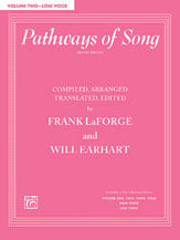 Pathways of Song Vocal Solo & Collections sheet music cover Thumbnail